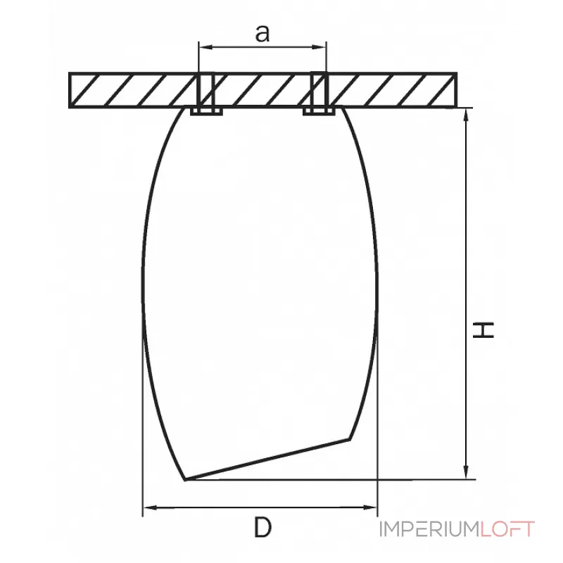 Накладной светильник Lightstar Ballo 214464 Цвет арматуры хром Цвет плафонов хром от ImperiumLoft