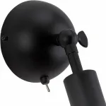 Бра Arte Lamp 9190 A9190AP-1BK Цвет арматуры черный Цвет плафонов белый