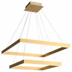 Подвесной светильник ST-Luce Piazza SL945.203.02 Цвет арматуры золото Цвет плафонов золото от ImperiumLoft