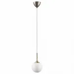 Подвесной светильник Lightstar Globo 813013 Цвет плафонов белый Цвет арматуры золото от ImperiumLoft