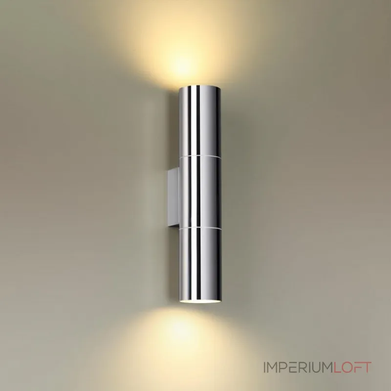Бра Odeon Light Bazel 4281/2WA Цвет арматуры хром Цвет плафонов хром