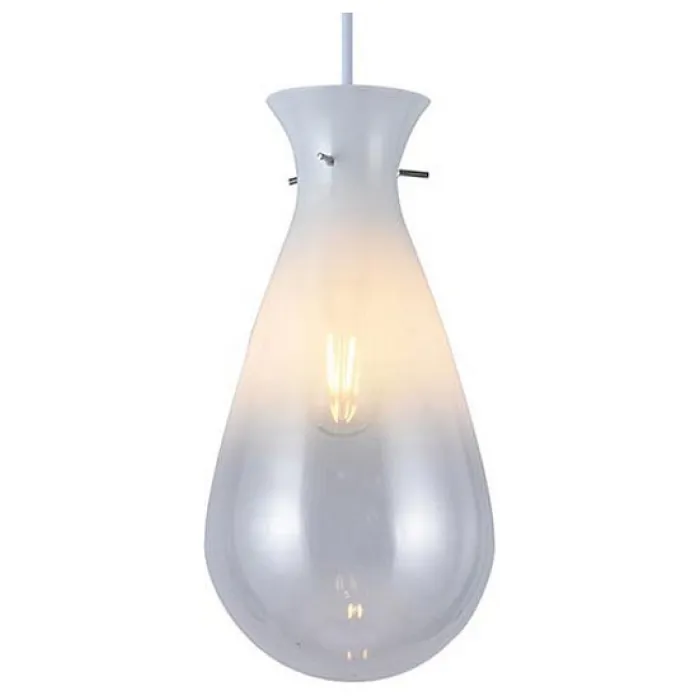 Подвесной светильник TopLight Margery TL1219H-01WС Цвет плафонов прозрачный Цвет арматуры белый от ImperiumLoft