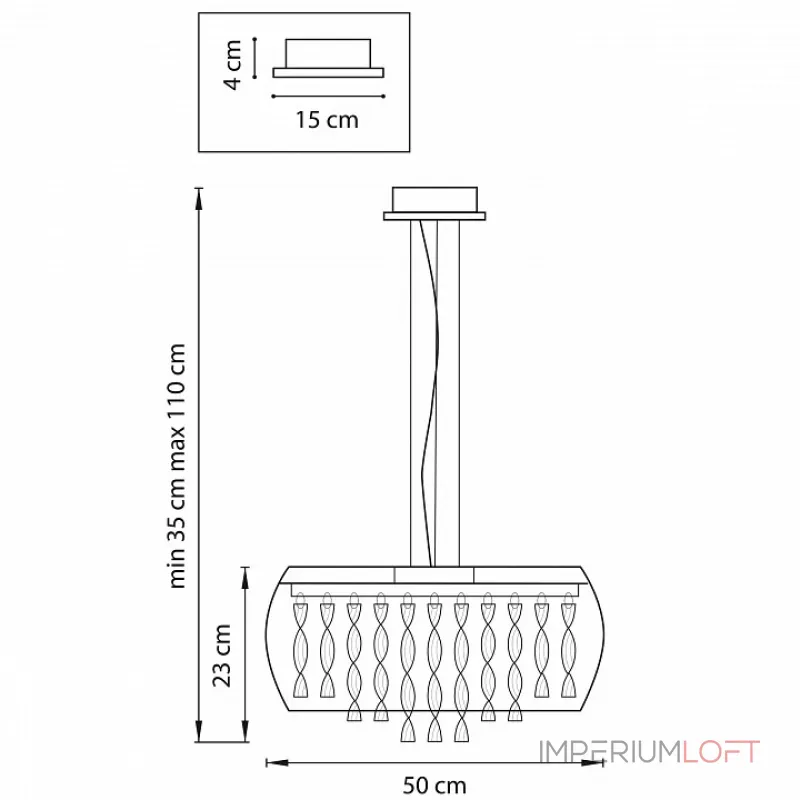 Подвесной светильник Lightstar Acquario 752084 Подвесной светильник Lightstar Acquario 752084