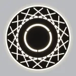 Накладной светильник Eurosvet Ilios 40148/1 LED черный 17W от ImperiumLoft