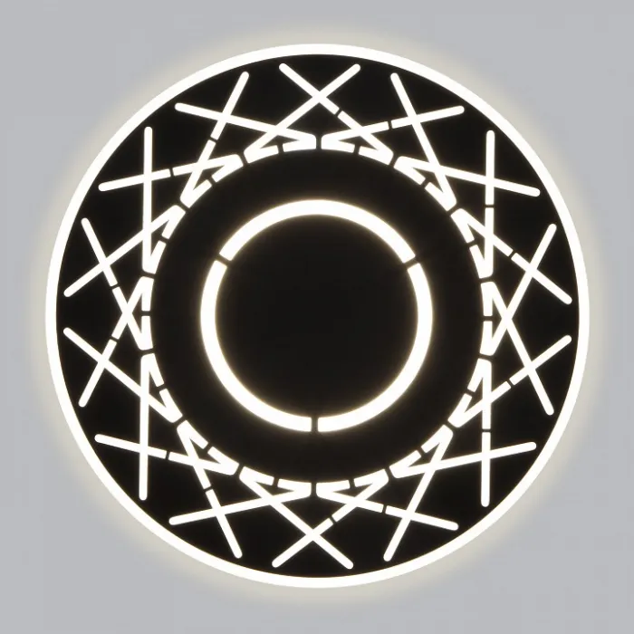 Накладной светильник Eurosvet Ilios 40148/1 LED черный 17W от ImperiumLoft