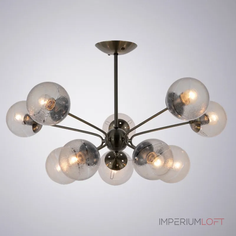 Люстра на штанге Arte Lamp Meissa A4164PL-10AB Люстра на штанге Arte Lamp Meissa A4164PL-10AB