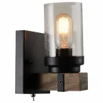 Бра Arte Lamp 1693 A1693AP-1BR Цвет арматуры разноцветный Цвет плафонов прозрачный
