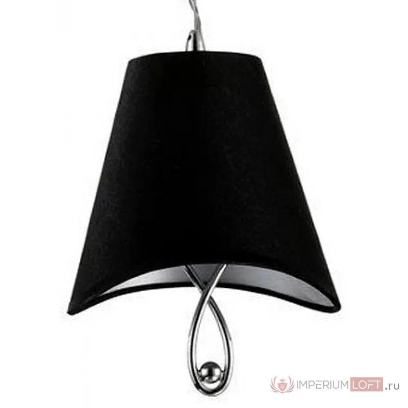 Подвесной светильник Maytoni Boscage MOD206-01-N Цвет арматуры хром Цвет плафонов черный от ImperiumLoft