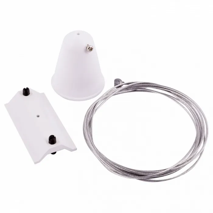 Подвес для трека Arte Lamp Track Accessories A410033 Цвет арматуры белый Цвет плафонов белый от ImperiumLoft