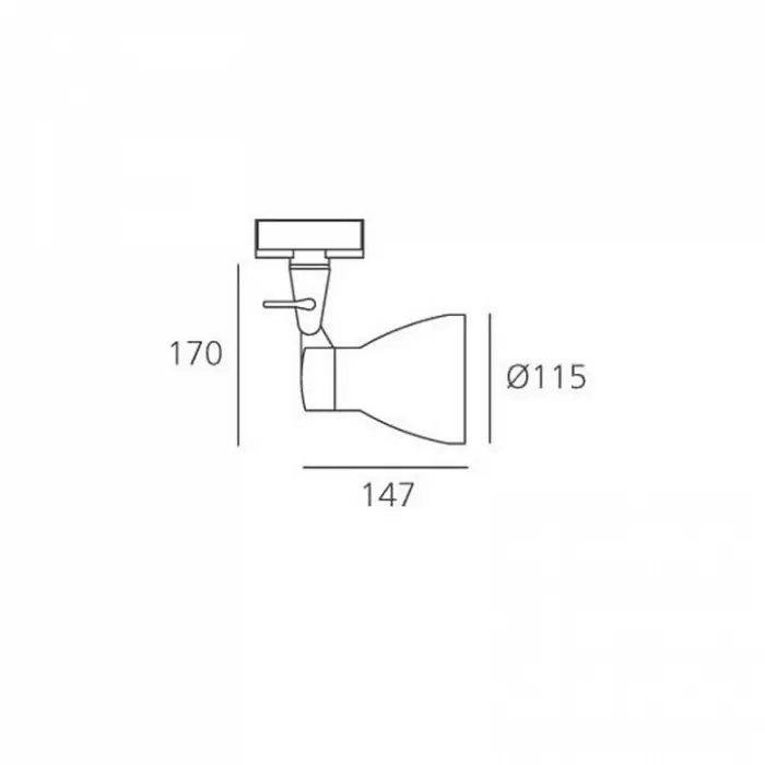 Трековый светильник Artemide L162590 от ImperiumLoft