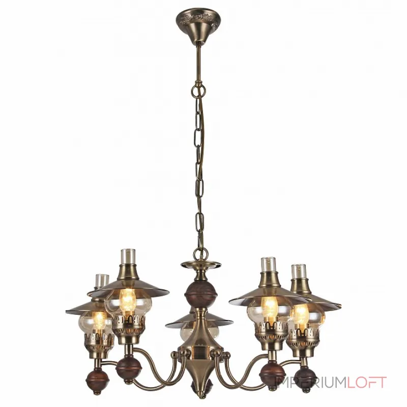 Подвесная люстра Arte Lamp Trattoria A5664LM-5AB
