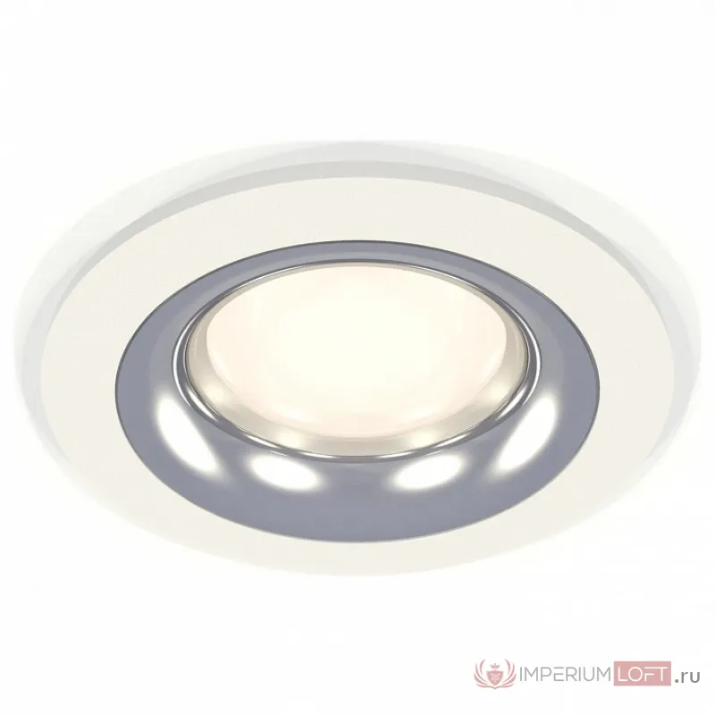 Встраиваемый светильник Ambrella Xc621 XC7621003 Цвет арматуры серебро от ImperiumLoft