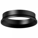 Рамка на 1 светильник Ambrella N610 N6103 PBK черный полированный D60*H18mm Out2mm MR16 Цвет арматуры черный
