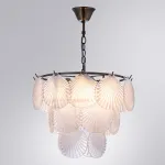 Подвесная люстра Arte Lamp Victoria A1734LM-5AB Цвет арматуры Коричневый Цвет плафонов Белый