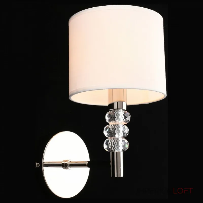 Бра Aployt Franula APL.724.01.01 Цвет арматуры никель Цвет плафонов белый