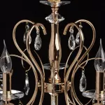 Подвесная люстра MW-Light Адель 6 373012705 Цвет арматуры золото Цвет плафонов прозрачный от ImperiumLoft