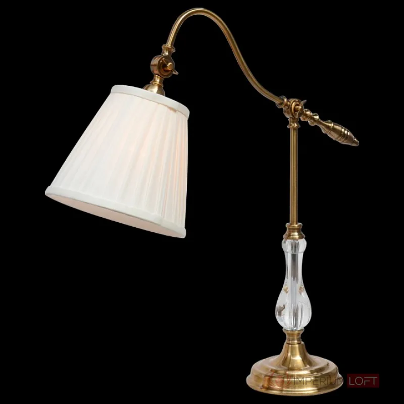 Настольная лампа декоративная Arte Lamp Seville A1509LT-1PB Цвет арматуры медь Цвет плафонов белый от ImperiumLoft