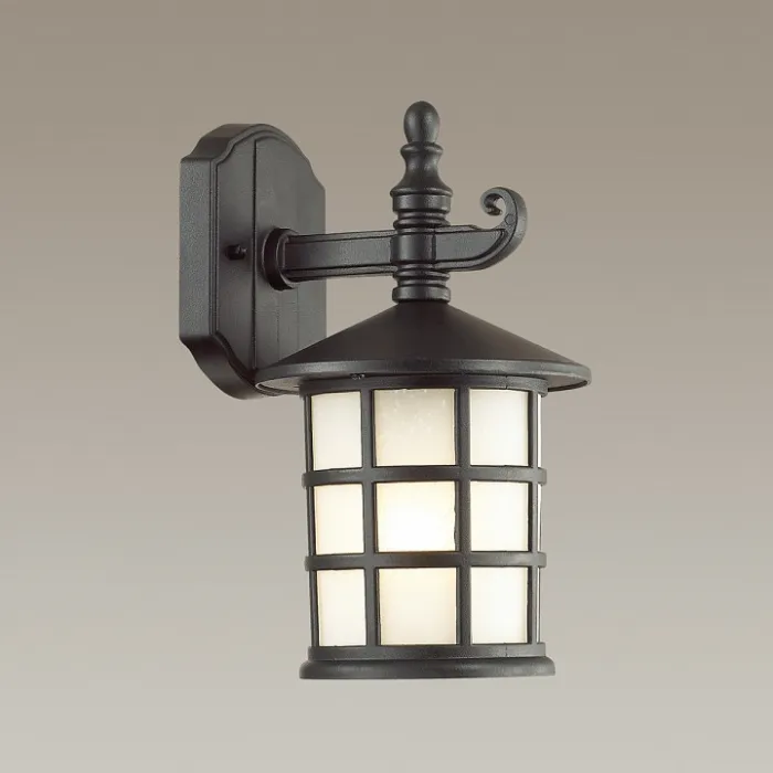 Светильник на штанге Odeon Light House 4042/1W Цвет плафонов черно-белый Цвет арматуры черный от ImperiumLoft