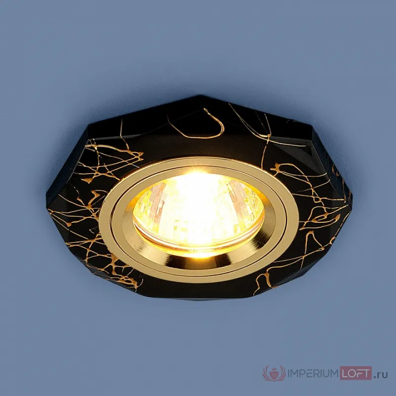 Встраиваемый светильник Elektrostandard 2040 a031539 Цвет арматуры золото от ImperiumLoft