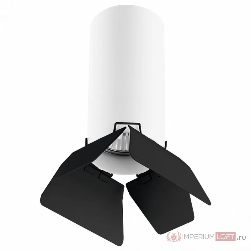 Накладной светильник Lightstar Rullo 3 R486437 Цвет плафонов черно-белый от ImperiumLoft