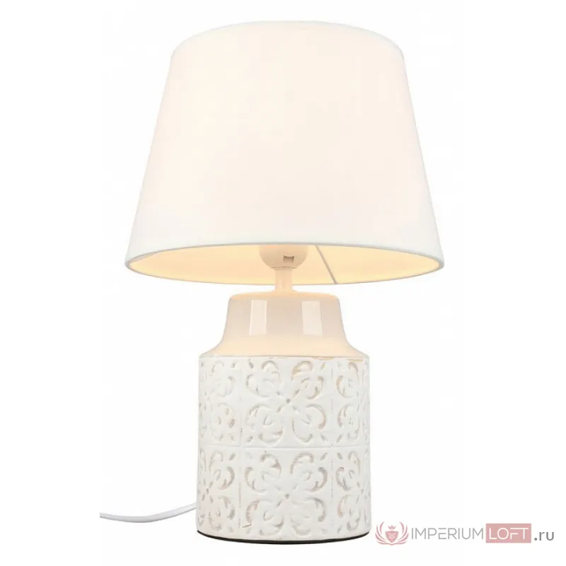 Настольная лампа декоративная Omnilux Zanca OML-16704-01 Цвет плафонов белый от ImperiumLoft