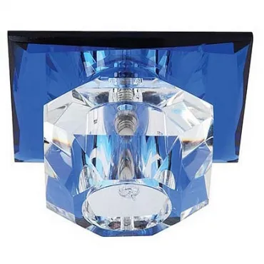 Встраиваемый светильник Horoz Electric HRZ00000602 Цвет арматуры синий Цвет плафонов прозрачный