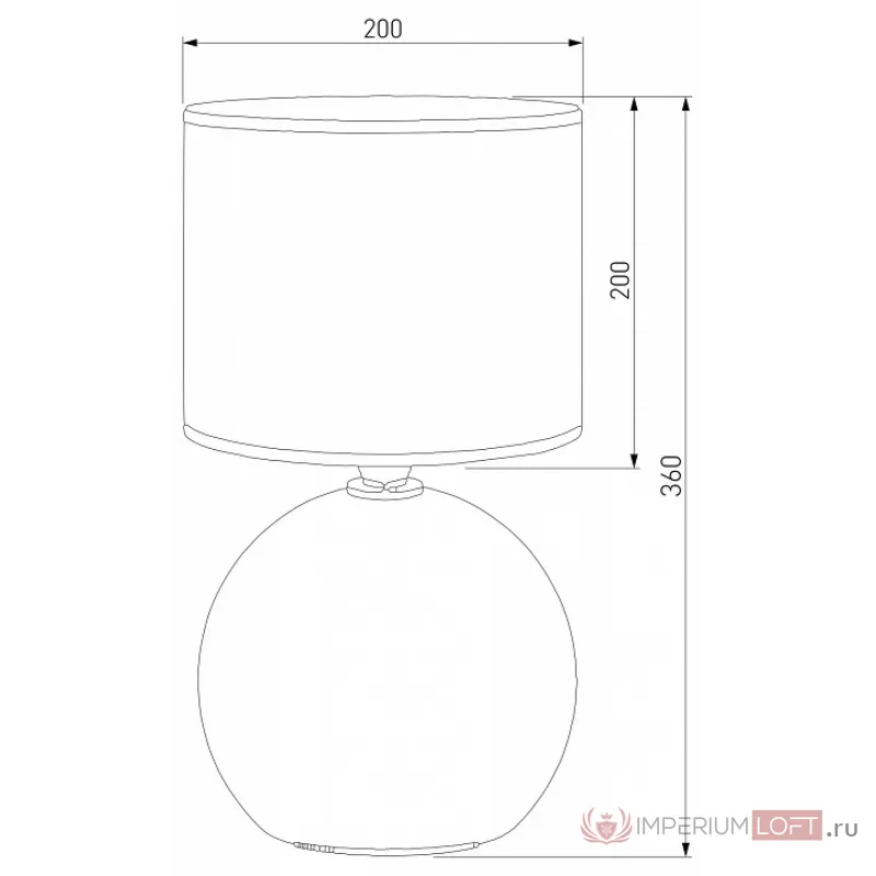 Настольная лампа декоративная TK Lighting Palla 5087 Palla от ImperiumLoft