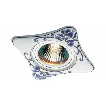 Встраиваемый светильник Novotech Ceramic 369927 Цвет арматуры серебро от ImperiumLoft