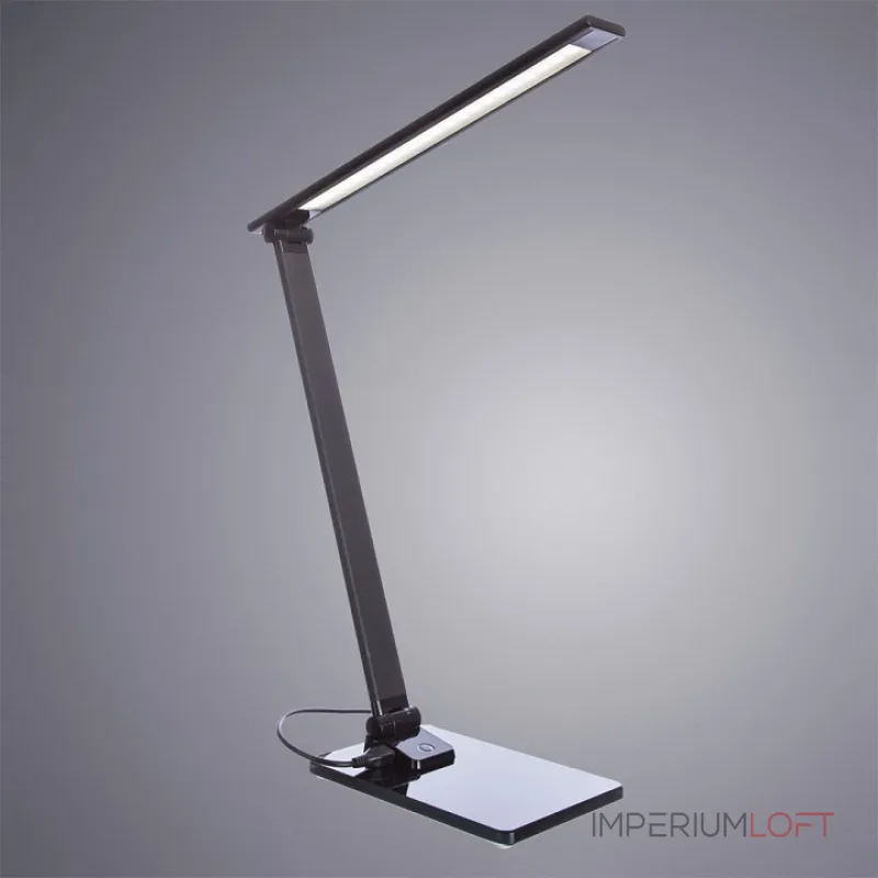 Настольная лампа офисная Arte Lamp 1116 A1116LT-1BK Цвет арматуры черный Цвет плафонов черный
