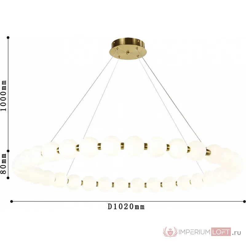 Подвесная люстра Favourite Gubbare 4014-10P от ImperiumLoft