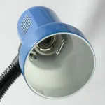 Настольная лампа офисная Lussole Sofia LST-4924-01 Цвет арматуры черный Цвет плафонов синий от ImperiumLoft