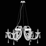 Подвесная люстра Lightstar Corno 821060 Цвет арматуры хром Цвет плафонов прозрачный от ImperiumLoft