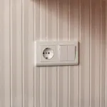 Выключатель двухклавишный без рамки Werkel белый W1120001