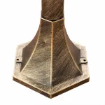 Наземный высокий светильник Arte Lamp Atlanta A1046PA-1BN Цвет арматуры бронза Цвет плафонов прозрачный