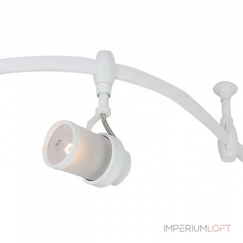 Комплект трековый Arte Lamp Rails A3056 A3056PL-6WH Цвет арматуры белый Цвет плафонов белый
