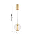 Подвесной светильник Favourite Boble 4551-1P
