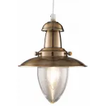 Подвесной светильник Arte Lamp Fisherman A5518SP-1RB Цвет арматуры бронза Цвет плафонов прозрачный от ImperiumLoft
