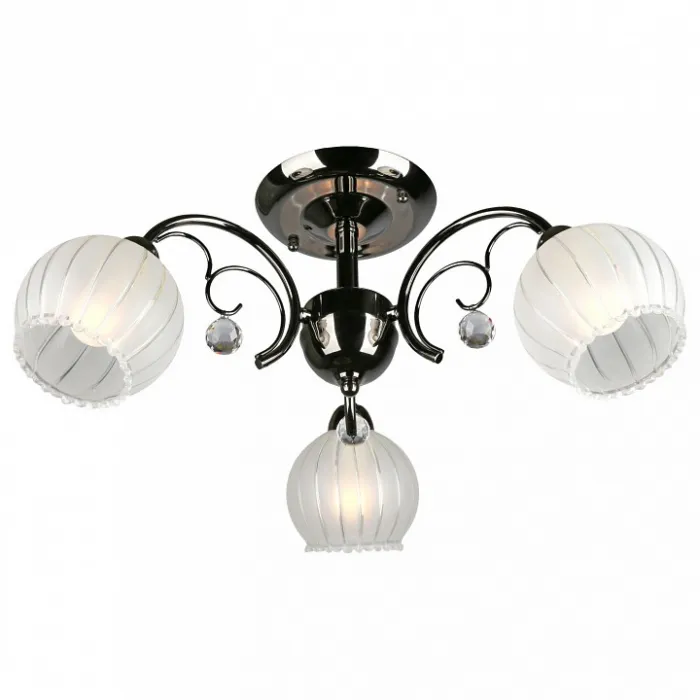 Люстра на штанге Omnilux Artois OML-31807-03 Цвет арматуры хром от ImperiumLoft