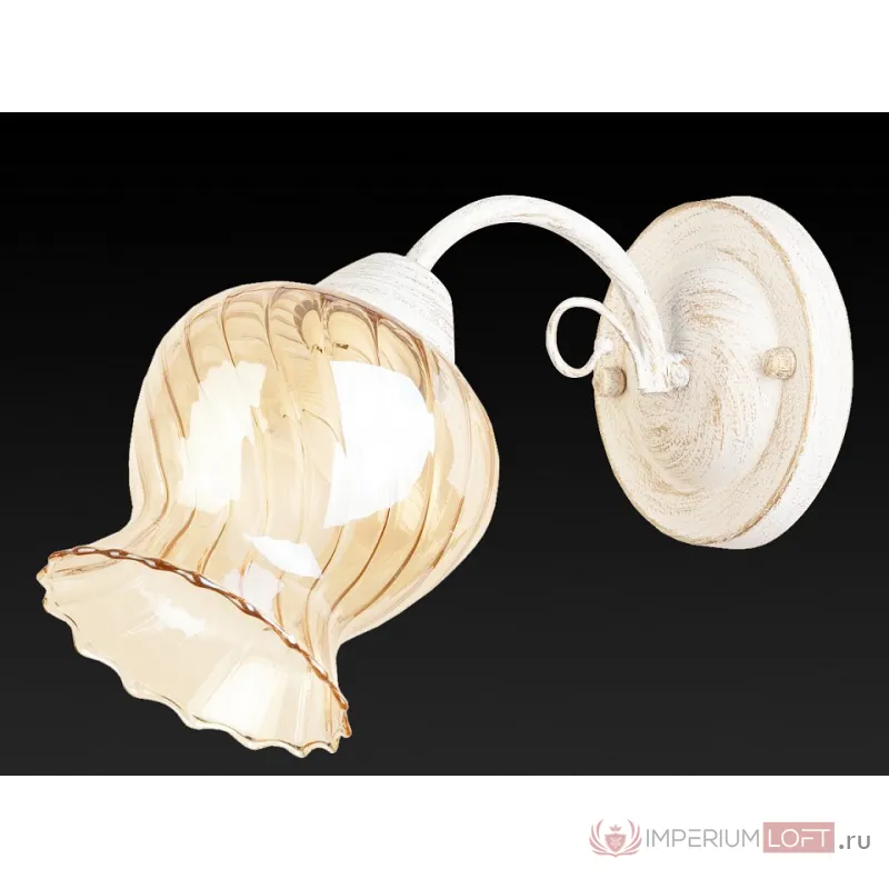 Бра TopLight Miranda TL5690D-01WG Цвет арматуры золото Цвет плафонов янтарный от ImperiumLoft