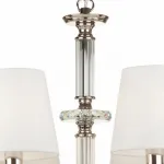 Подвесная люстра Maytoni Riverside MOD018PL-08CH Цвет арматуры хром Цвет плафонов белый от ImperiumLoft