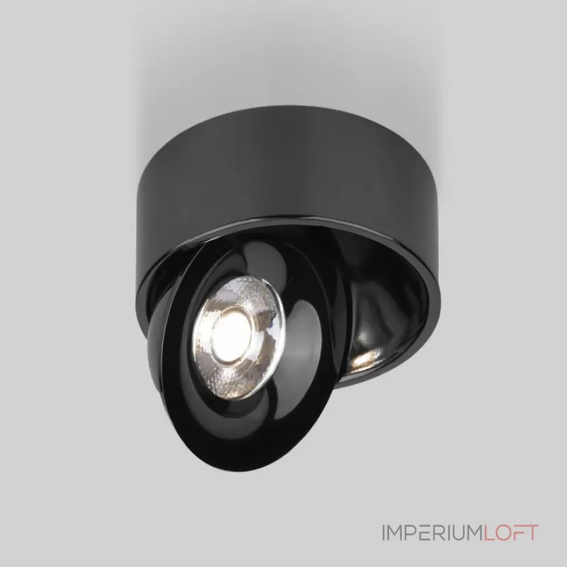 Накладной светильник Elektrostandard Glide Glide 8W жемчуг черный (25100/LED)