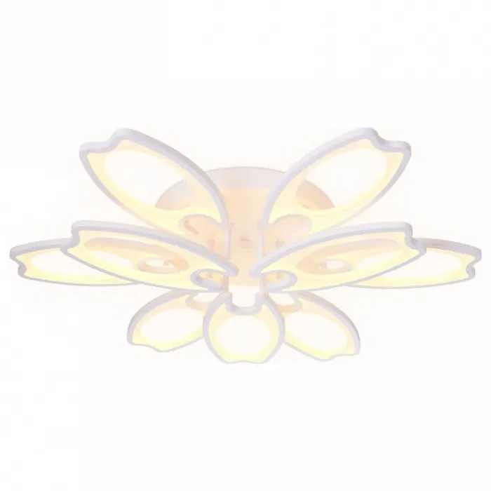 Накладной светильник Ambrella Original 4 FA579/6+3 WH белый 162W 700*640*120 (ПДУ РАДИО 2.4G) Цвет арматуры белый Цвет плафонов белый от ImperiumLoft