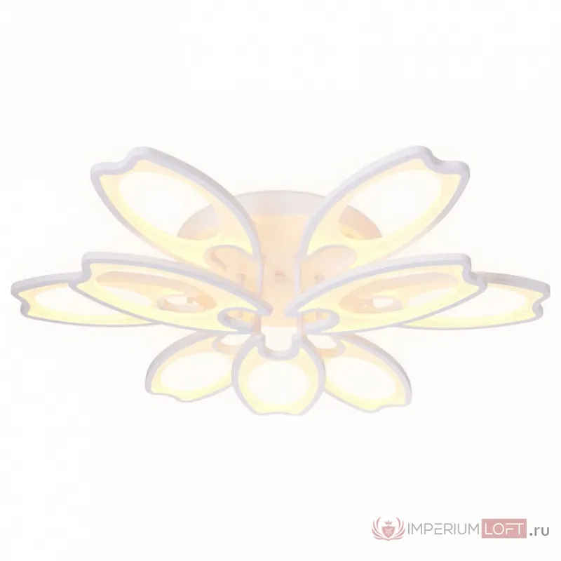 Накладной светильник Ambrella Original 4 FA579/6+3 WH белый 162W 700*640*120 (ПДУ РАДИО 2.4G) Цвет арматуры белый Цвет плафонов белый от ImperiumLoft