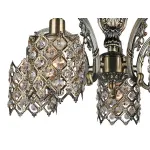 Люстра на штанге Omnilux Donnezan OML-39607-05 Цвет арматуры бронза Цвет плафонов бронза от ImperiumLoft