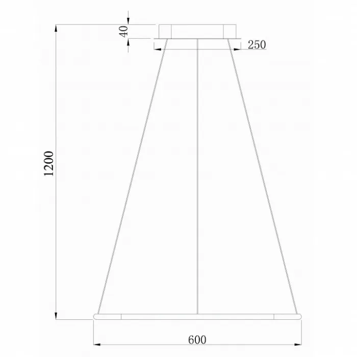 Подвесной светильник Donolux 111024 S111024/1SQ 45W White In Цвет плафонов белый Цвет арматуры белый от ImperiumLoft