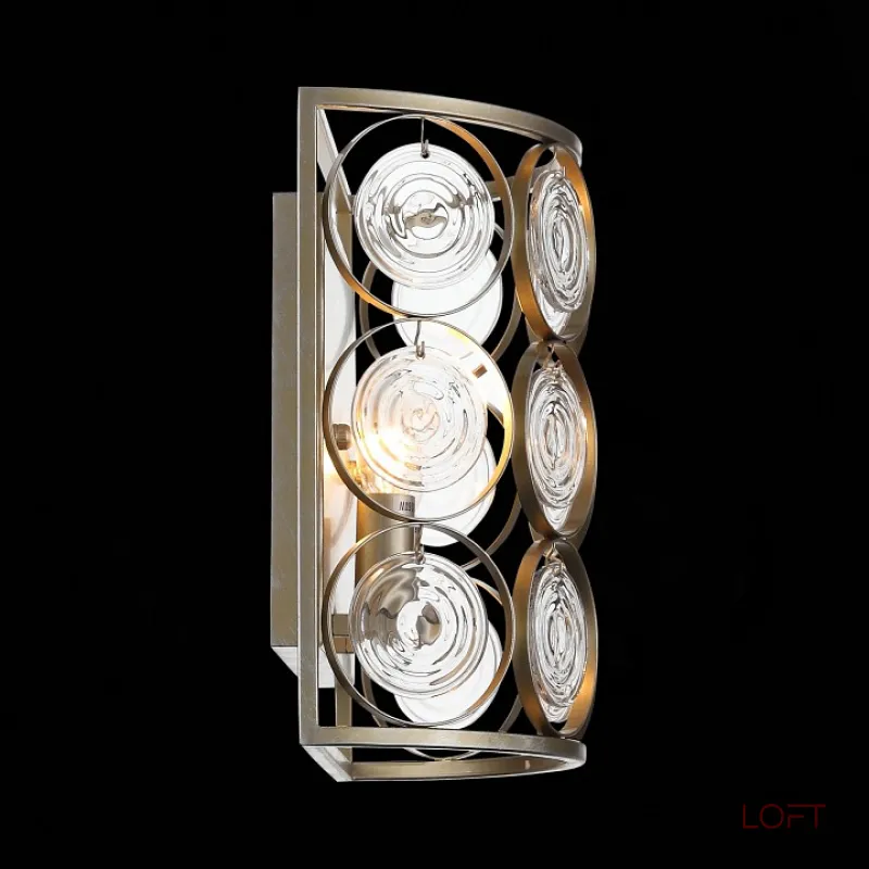 Бра ST-Luce Seranda SL1105.201.02 Цвет арматуры золото Цвет плафонов золото