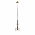Подвесной светильник ST-Luce Illuvio SL1147.403.01 Цвет арматуры золото Цвет плафонов серый от ImperiumLoft