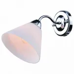 Бра Arte Lamp Federica A1298AP-1CC Цвет арматуры хром Цвет плафонов белый