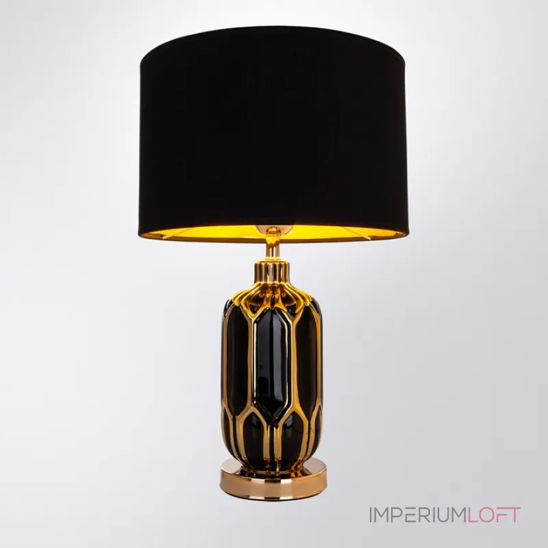 Настольная лампа декоративная Arte Lamp Revati A4016LT-1BK Цвет арматуры Черный Цвет плафонов Черный Настольная лампа декоративная Arte Lamp Revati A4016LT-1BK Цвет арматуры Черный Цвет плафонов Черный