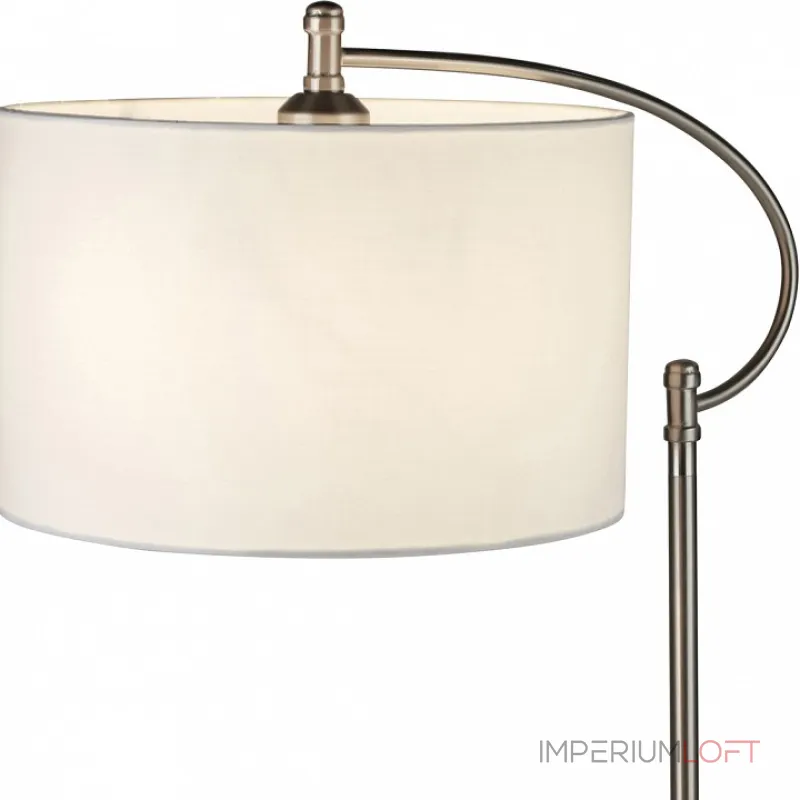Настольная лампа декоративная Arte Lamp A2999LT-1SS Цвет арматуры серебро Цвет плафонов белый